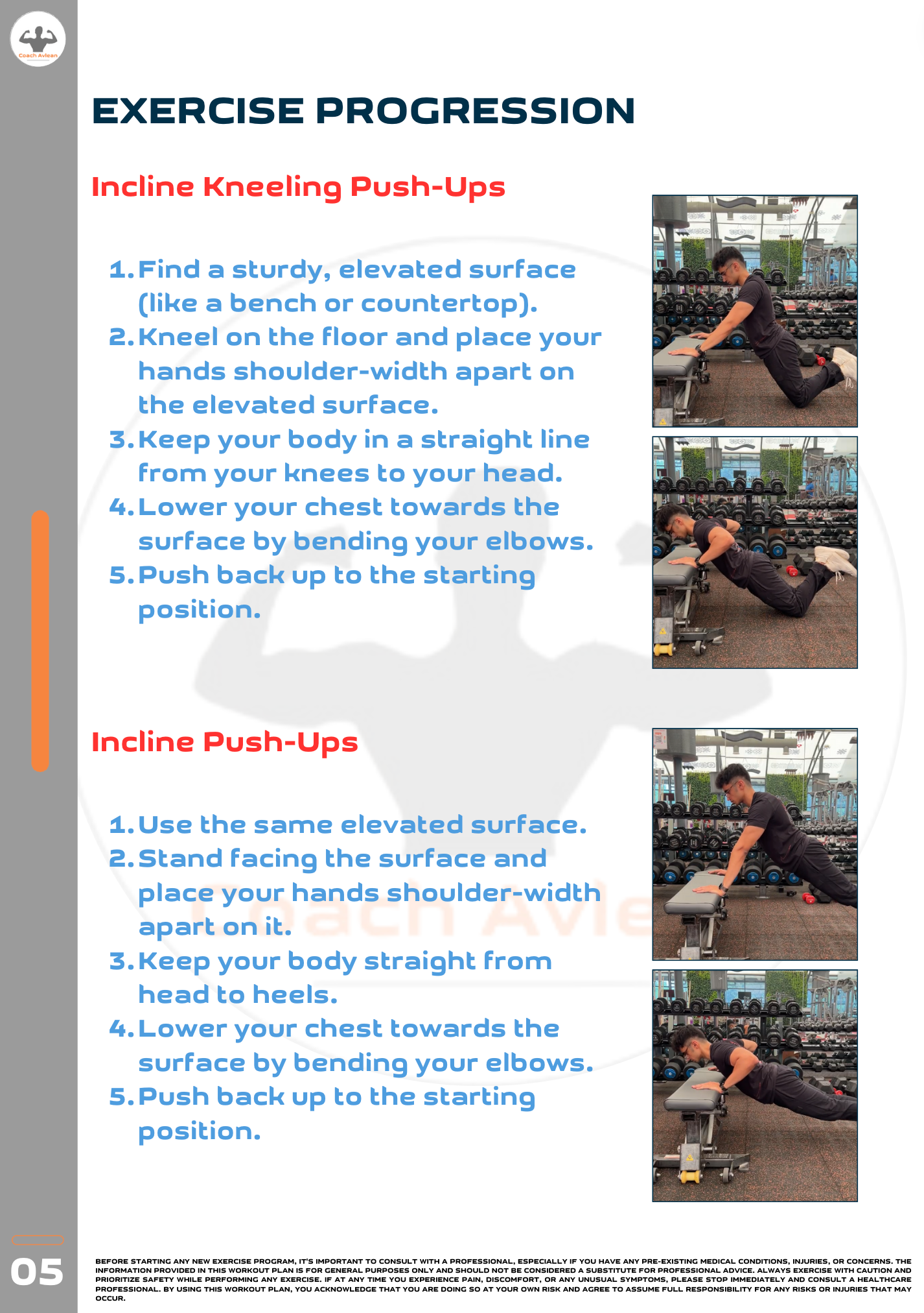 FREE Push Up Guide